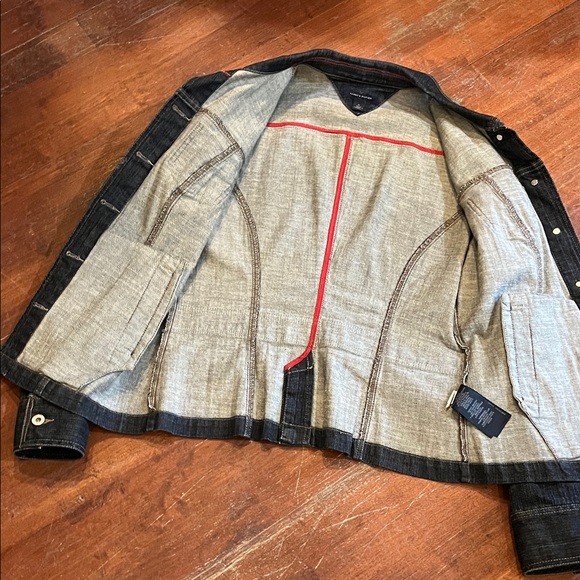 Tommy Hilfiger Navy Denim Jacket - Picture 7 of 13